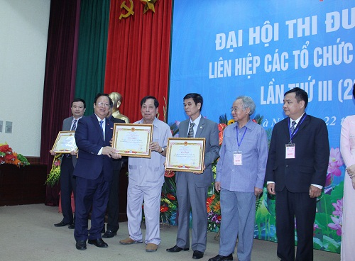 Đơn vị điển hình tiên tiến giai đoạn 2010 - 2015: Liên hiệp các tổ chức hữu nghị tỉnh Kiên Giang